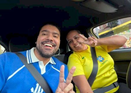 Com chamadas bombando, motoristas de app vivem correria na estreia da Copa