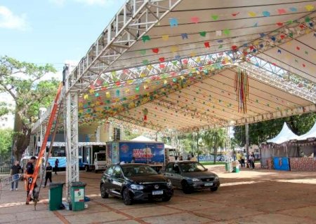 Arraial ter&aacute; tel&atilde;o para o jogo do Brasil e missa de Santo Ant&ocirc;nio &eacute; adiada