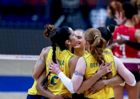 Brasil vira sobre a Rep&uacute;blica Dominicana e mant&eacute;m 100% na Liga das Na&ccedil;&otilde;es