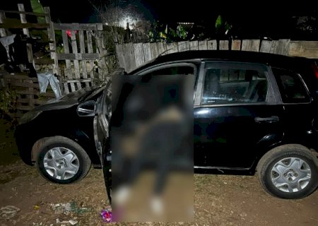 Encapuzados em motocicleta matam casal a tiros em &aacute;rea de invas&atilde;o