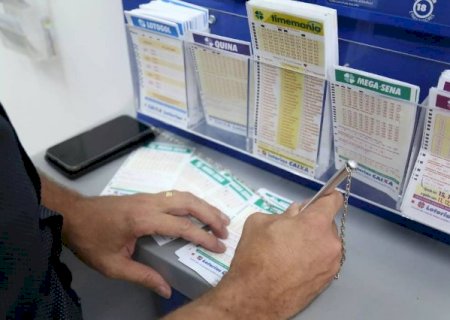Aposta de Dourados acerta quina e leva quase R$ 64 mil na Mega-Sena