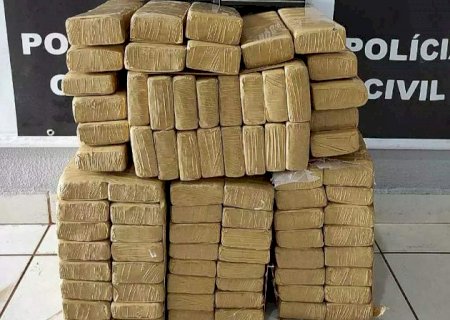 Jovem &eacute; preso com 394 quilos de maconha que seriam levados &agrave; Capital