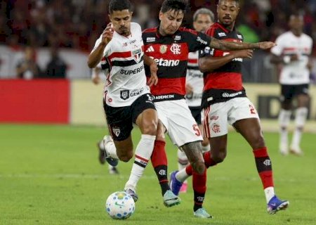 Flamengo empata com S&atilde;o Paulo e desperdi&ccedil;a chance de encostar no l&iacute;der