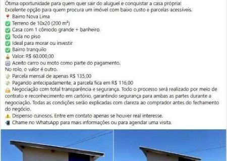 Casa dada &agrave; fam&iacute;lia do Mandela vira "rolo" de R$ 60 mil na internet