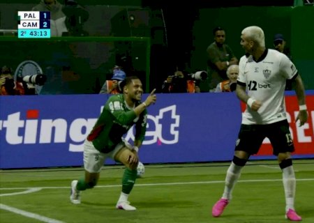 Palmeiras x Atlético-MG: Lyanco provoca Vitor Roque e leva empurrão; assista