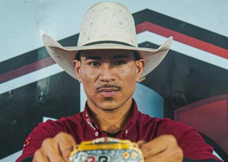 Peão de Coronel Sapucaia é o 3º colocado no ranking nacional de rodeio em 2026