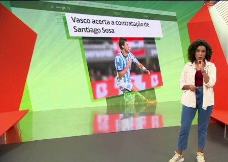 Sosa chega ao Rio para assinar com o Vasco e se coloca à disposição para estrear contra o Santos