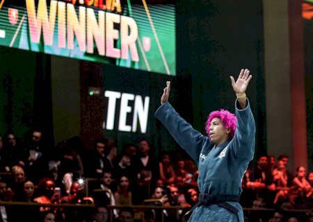 Rafaela Silva vence Prisca Awiti de forma dominante na estreia do judô no Spaten Fight Night