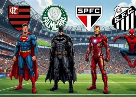 Superman, Hulk, Homem-Aranha... IA associa times a super-heróis; veja o resultado