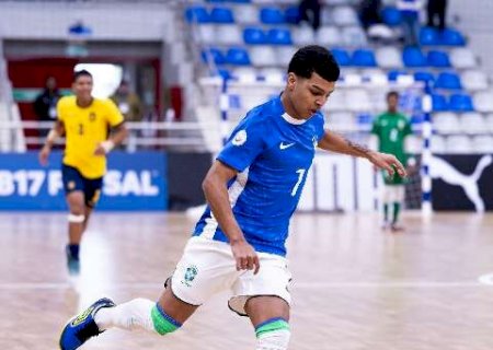 Atleta de MS marca em goleada da sele&ccedil;&atilde;o brasileira no Sul-Americano Sub-17