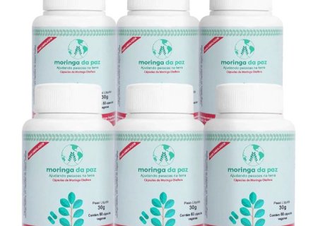 Ch&aacute;, p&oacute; e c&aacute;psulas de moringa t&ecirc;m venda suspensa em todo o Pa&iacute;s