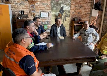 Brasil e Bol&iacute;via tra&ccedil;am rota terrestre para combate ao fogo no Pantanal