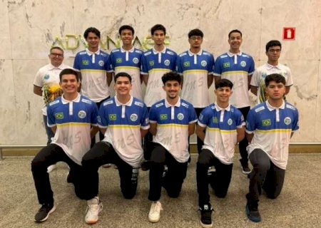 Sele&ccedil;&atilde;o de MS embarca para disputar Brasileiro Sub-18 de V&ocirc;lei no RJ
