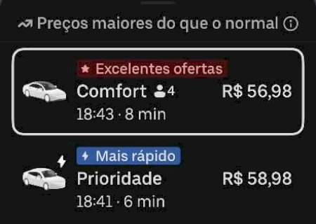 Corridas por aplicativo mais que dobram de pre&ccedil;o ap&oacute;s temporal