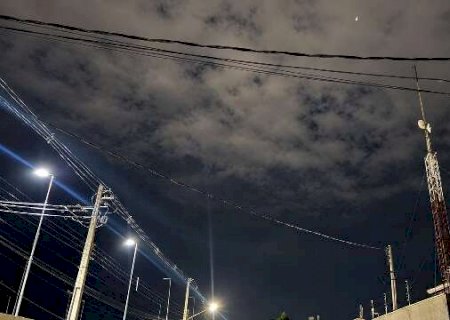 Quarta-feira tem calor, temporais isolados e ventos fortes em MS