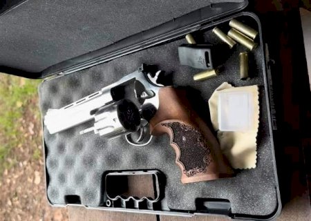 Ca&ccedil;ador de javalis perde equipamentos e teme que arma seja usada em crime