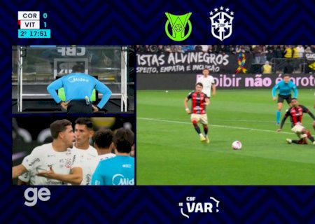 Corinthians tem primeiro pênalti marcado a seu favor no Brasileirão; veja lance e análise do VAR