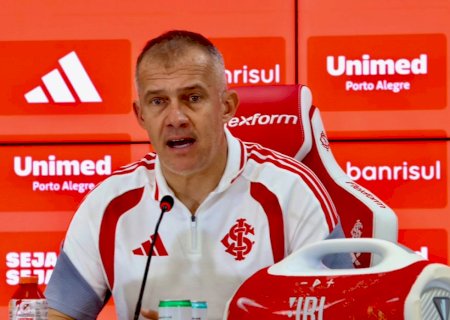 Eduardo Baptista destaca evolução do Inter, mas avisa: "Não resolvemos nosso problema ainda"