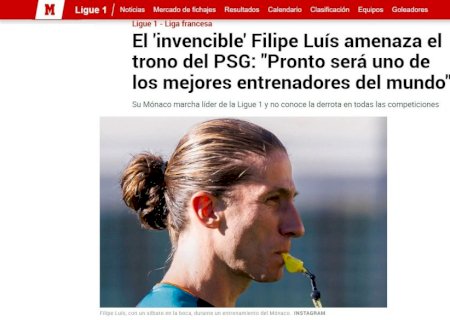 Chamado de invencível por jornal espanhol, Filipe Luís evita oba-oba: "Um jogo de cada vez"