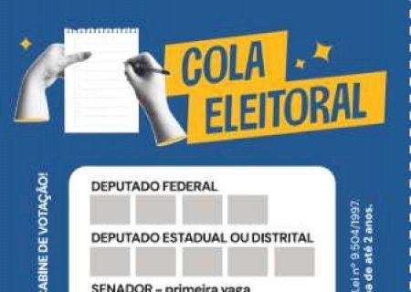 No dia da vota&ccedil;&atilde;o, colinhas s&atilde;o permitidas no papel, mas n&atilde;o no celular