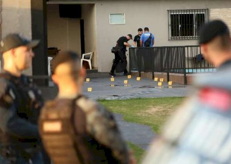 Homem &eacute; morto a tiros dentro de piscina em espa&ccedil;o de lazer no Tarum&atilde;
